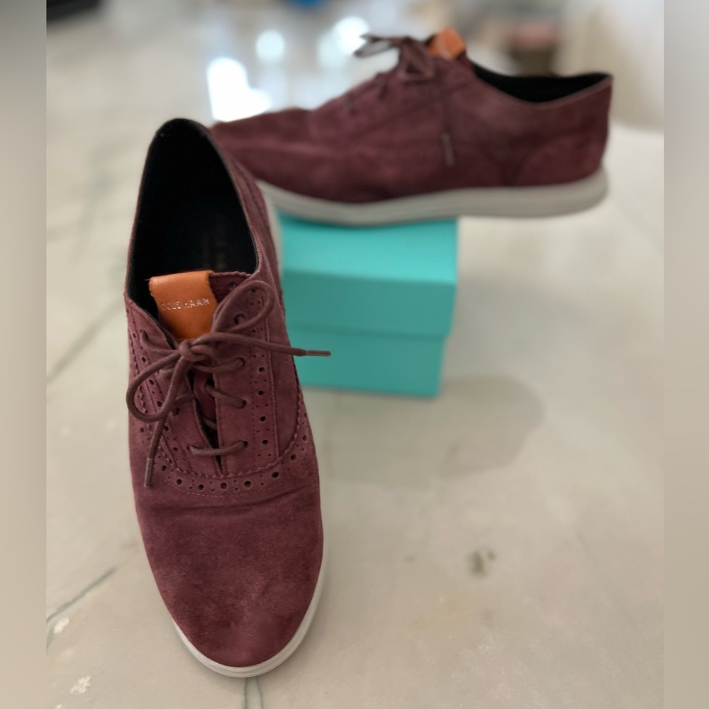 Cole Haan Zero Ground wingtip Oxford Shoes sz 7.5 - Picture 16 of 16